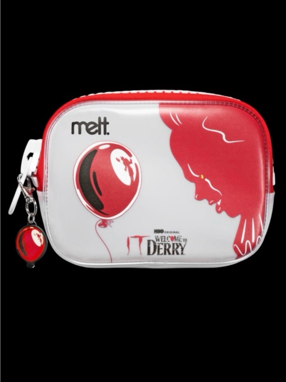 Melt Cosmetics IT Welcome to Derry Makeup Cosmetic Bag Case NWT